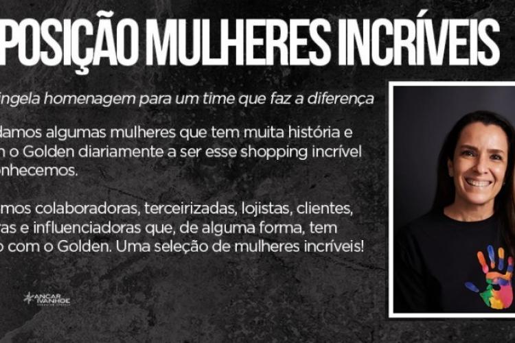 Homenagem Golden Shopping para Renata Catena fundadora Human Hand