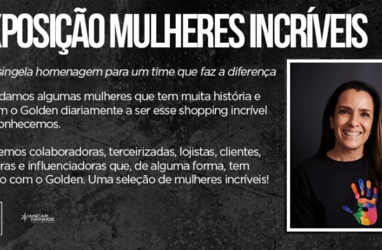 Homenagem Golden Shopping para Renata Catena fundadora Human Hand